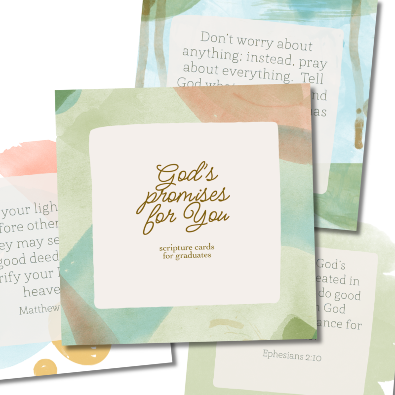 Scripture Cards for Grads