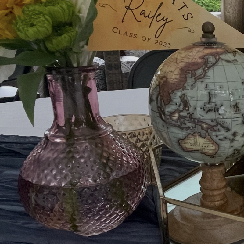 Graduate decor